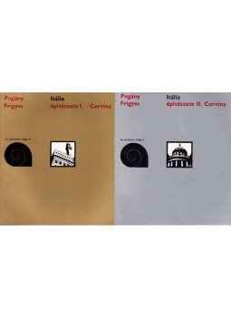 Pogány Frigyes - Itália építészete I-II. Pogány Frigyes - Itália építészete I-II., Budapest 1973 antikvár könyv