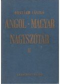 Országh László - Angol-magyar nagyszótár I-II.