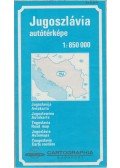  - Jugoszlávia autótérképe (1:850000)
