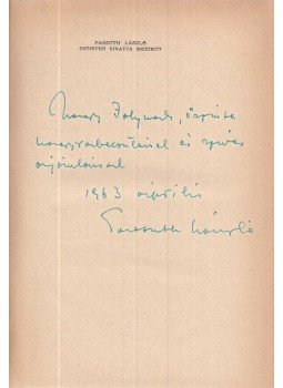 Passuth László - Esőisten siratja Mexikót (dedikált), Budapest 1962 antikvár könyv