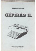 Kökény Sándor - Gépírás II.