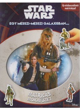  - Matricás mókafüzet - Star Wars, Budapest 2019 antikvár könyv