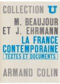 Michel Beaujour,Jacques Ehrmann - La France contemporaine