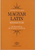 Györkösy Alajos - Magyar-latin kéziszótár