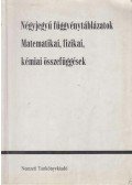 Hack Frigyes,Kugler Sándorné,Tóth Géza - Négyjegyű függvénytáblázatok