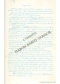 Téglás János - A vádlott: Három Babits-verssor
