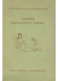 Vas István - Goethe válogatott versei