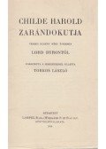 Byron, Lord - Childe Harold zarándokutja