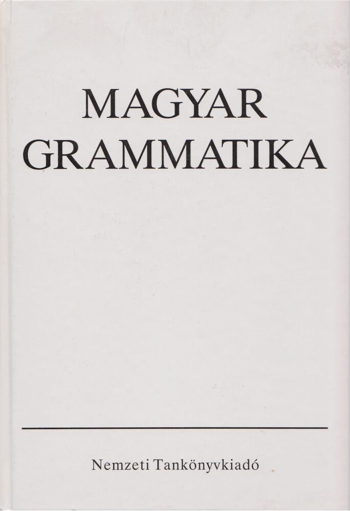 Keszler Borbála - Magyar grammatika