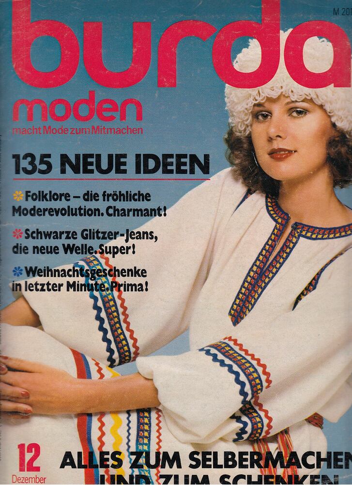 Aenne Burda (szerk.),Irene Baer (szerk.) - Burda Moden 1976/12. Dezember