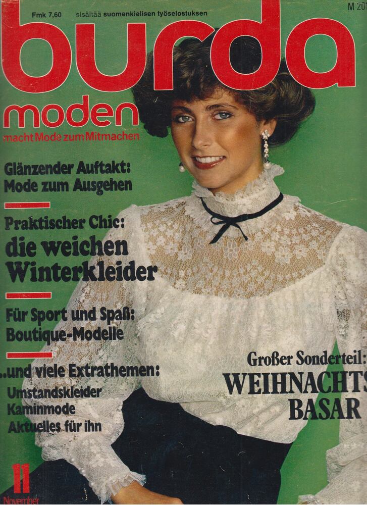 Aenne Burda (szerk.),Irene Baer (szerk.) - Burda Moden 1977/11. November