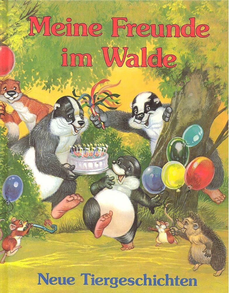  - Meine freunde im Walde, Erlangen 1986 antikvár könyv