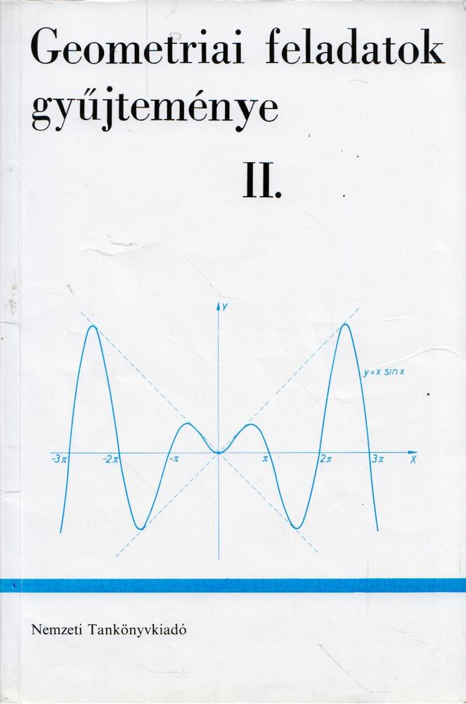 Dr. Soós Paula, Czapári Endre - Geometriai feladatok gyűjteménye II., Budapest 2004 antikvár könyv