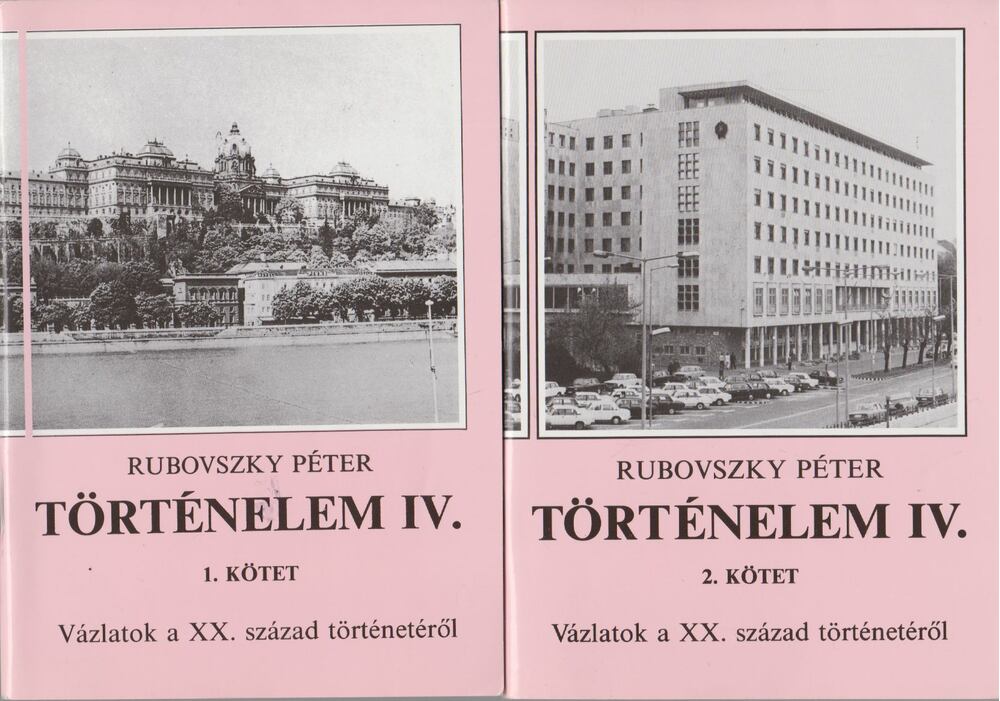 Rubovszky Péter - Történelem IV. 1-2. kötet