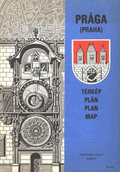 Domokos György,Szép János - Prága térkép