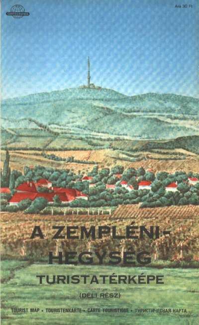  - A Zempléni-hegység turistatérképe (déli rész)