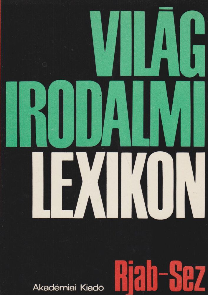 Szerdahelyi István - Világirodalmi lexikon 12. kötet