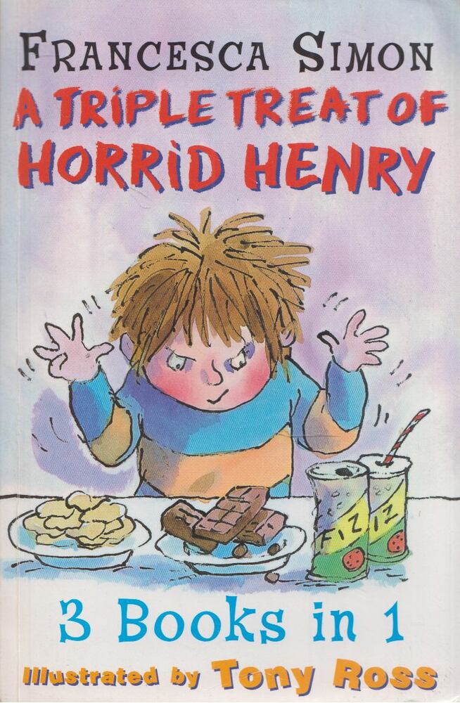 Francesca Simon - A Triple Treat of Horrid Henry Francesca Simon - A Triple Treat of Horrid Henry, London 2004 antikvár könyv
