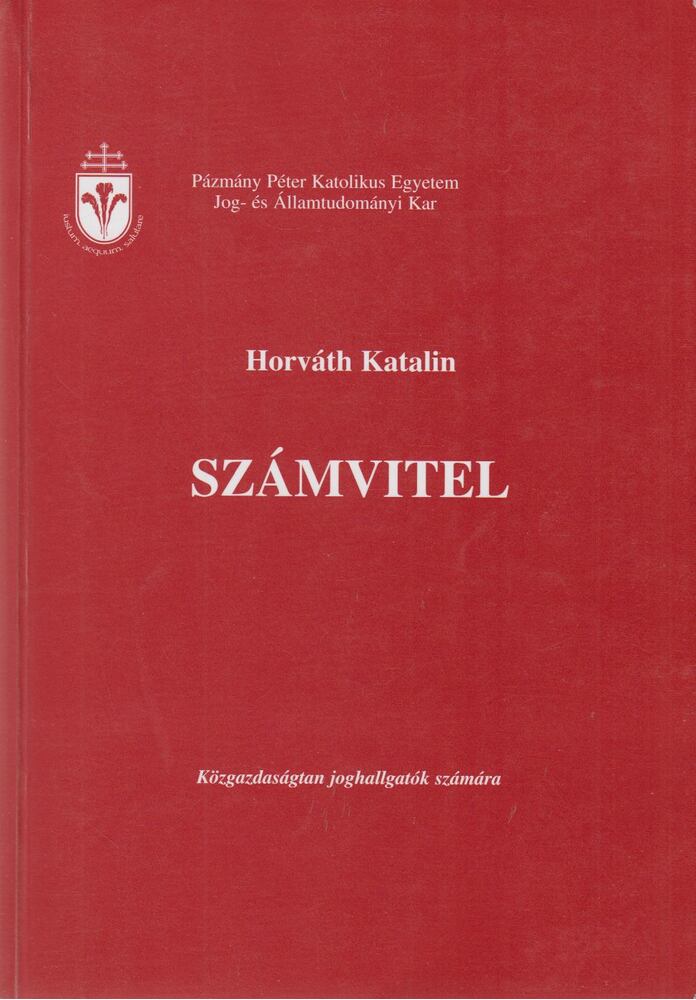 Horváth Katalin Dr. - Számvitel