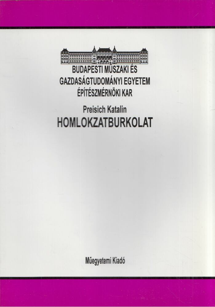 Preisich Katalin - Homlokzatburkolat, Budapest 1998 antikvár könyv
