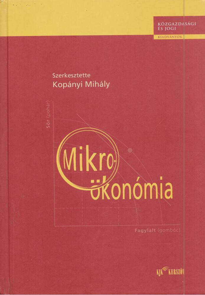 Kopányi Mihály - Mikroökonómia, Budapest 2003 antikvár könyv