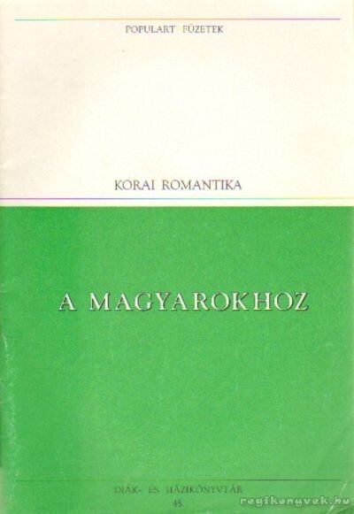 Berzsenyi Dániel - A magyarokhoz
