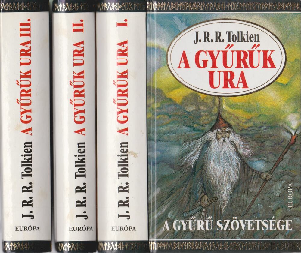 J. R. R. Tolkien - A Gyűrűk Ura I-III. J. R. R. Tolkien - A Gyűrűk Ura I-III., Budapest 1999 antikvár könyv