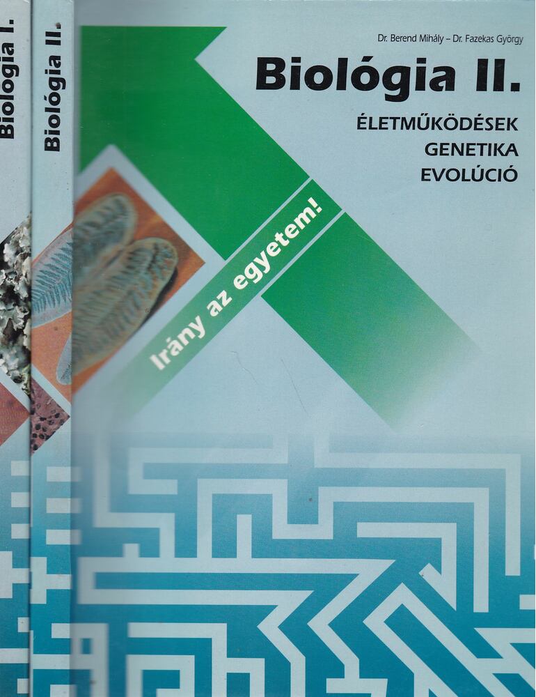 Dr. Fazekas György,Dr. Altbacker Vilmos,Dr. Berend Mihály,Dr. Szerényi Gábor - Biológia I-II.