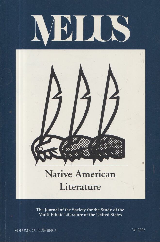  - Melus Native American Literature,  2002 antikvár könyv