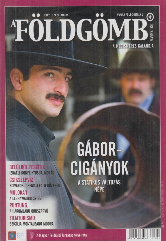 Dr. Nagy Balázs (szerkesztő) - A Földgömb 2012. szeptember