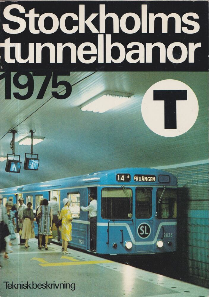 - Stockholms tunnelbanor 1975 - Stockholms tunnelbanor 1975, Stockholm 1975 antikvár könyv