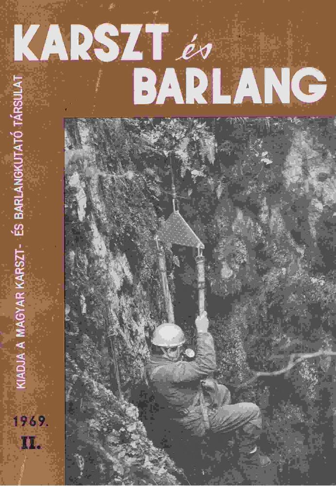 Dr. Balázs Dénes - Karszt és Barlang 1969/II.