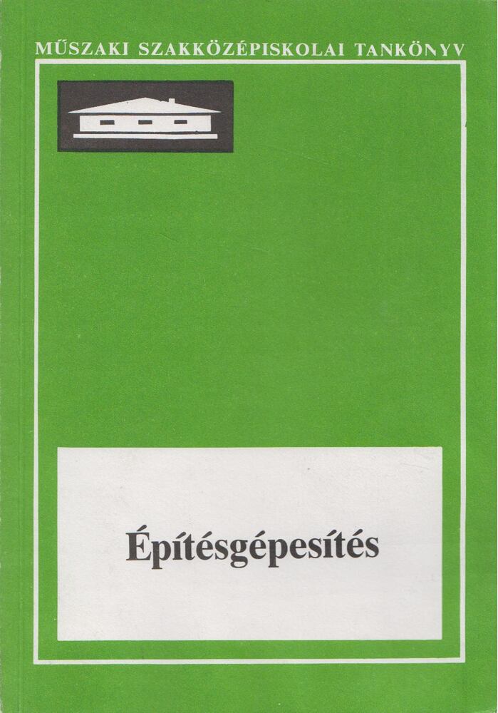 Dr. Temesvári Jenő - Építésgépesítés Dr. Temesvári Jenő - Építésgépesítés, Budapest 1997 antikvár könyv