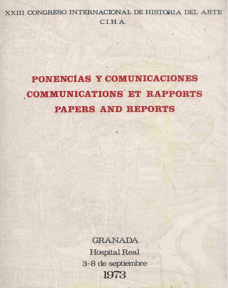 Dr. William Hassall - Ponencias y Comunicaciones/ Communications et Rapports/ Papers and Reports, Granada 1973 antikvár könyv