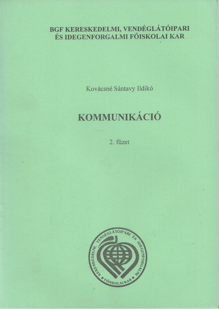 Kovácsné Sántavy Ildikó - Kommunikáció 2. füzet