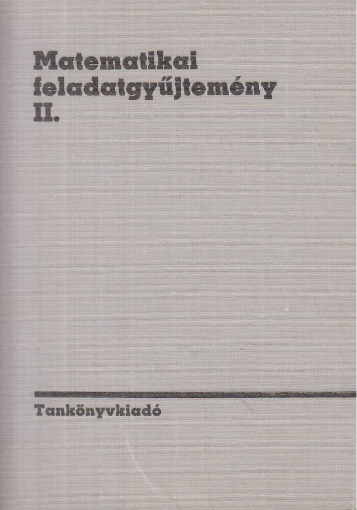 Sain Márton - Matematikai feladatgyűjtemény II.