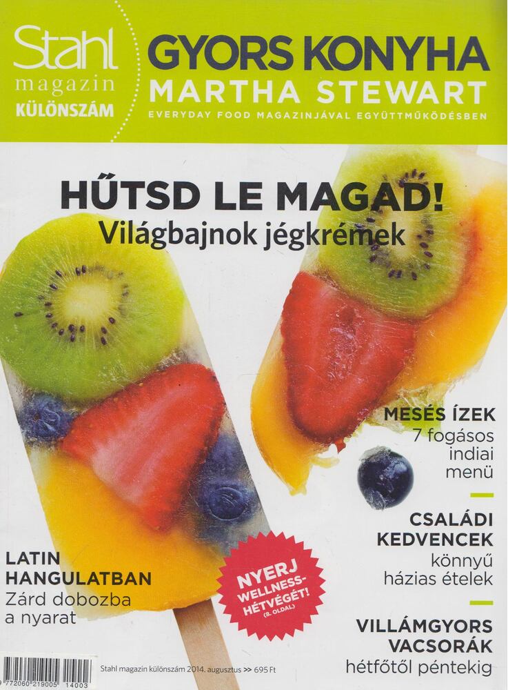 Wichmann Anna - Stahl magazin különszám 2014. augusztus, Budapest 2014 antikvár könyv