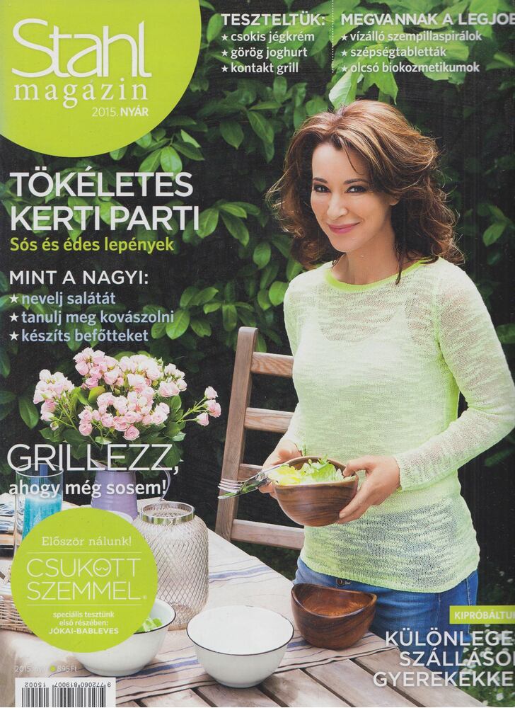 Stahl Judit - Stahl magazin 2015. nyár