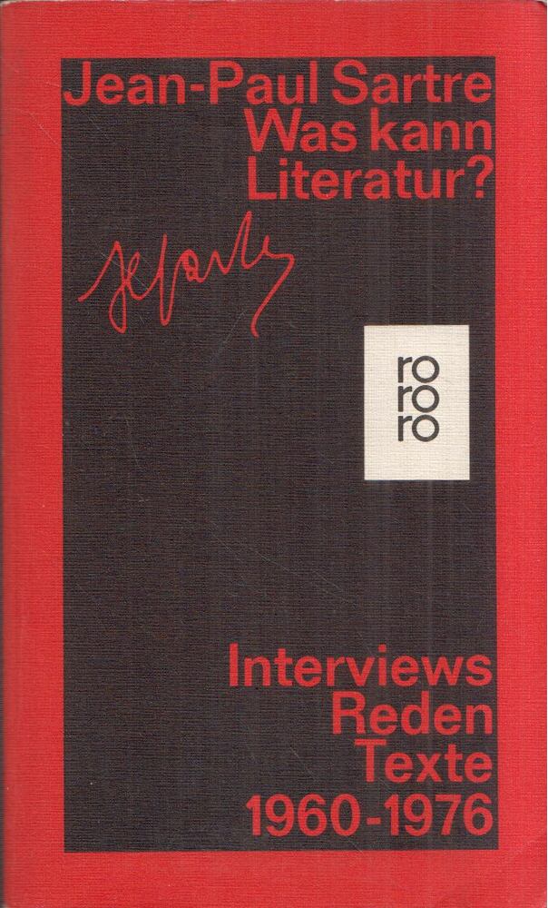 Jean-Paul Sartre - Was kann Literatur?