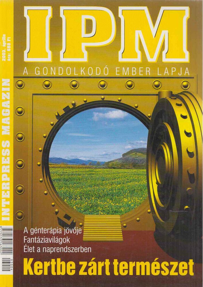 Burger István - IPM 2003. április