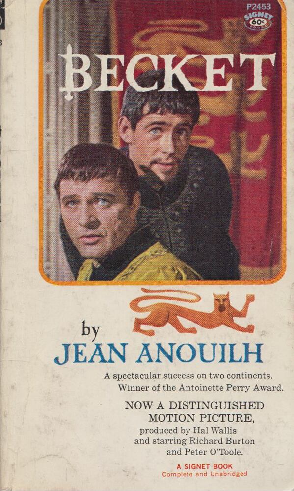 Jean Anouilh - Becket, or the Honor of God