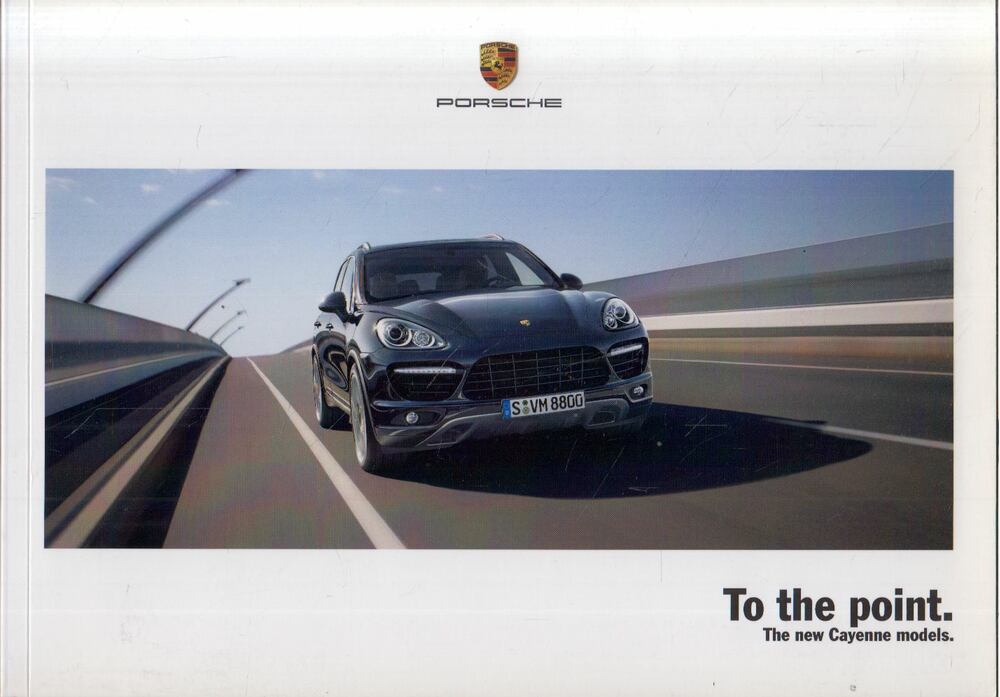 - To the point - The new Cayenne models, Stuttgart 2010 antikvár könyv