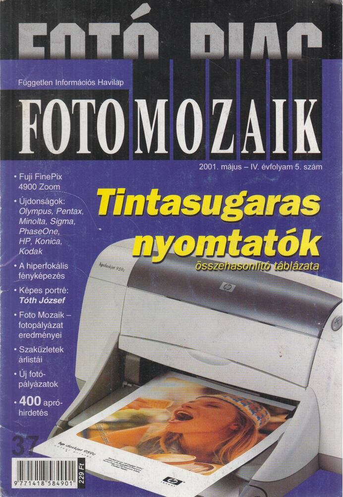 Ifj. Takács Szabolcs (főszerk.) - Foto Mozaik 2001. május