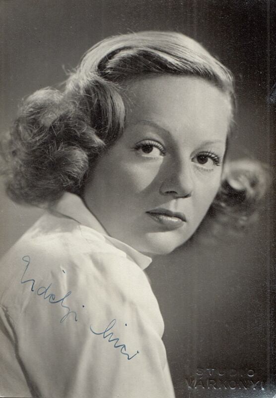  - Erdélyi Mici színésznő aláírt portréja (1942 körül), Budapest 1942 antikvár könyv