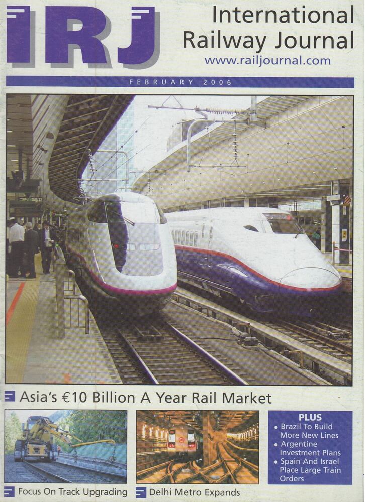 David Briginshaw - International Railway Journal February 2006