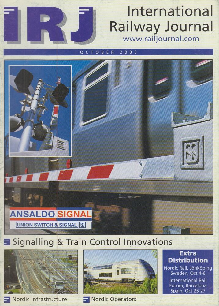 David Briginshaw - International Railway Journal October 2005