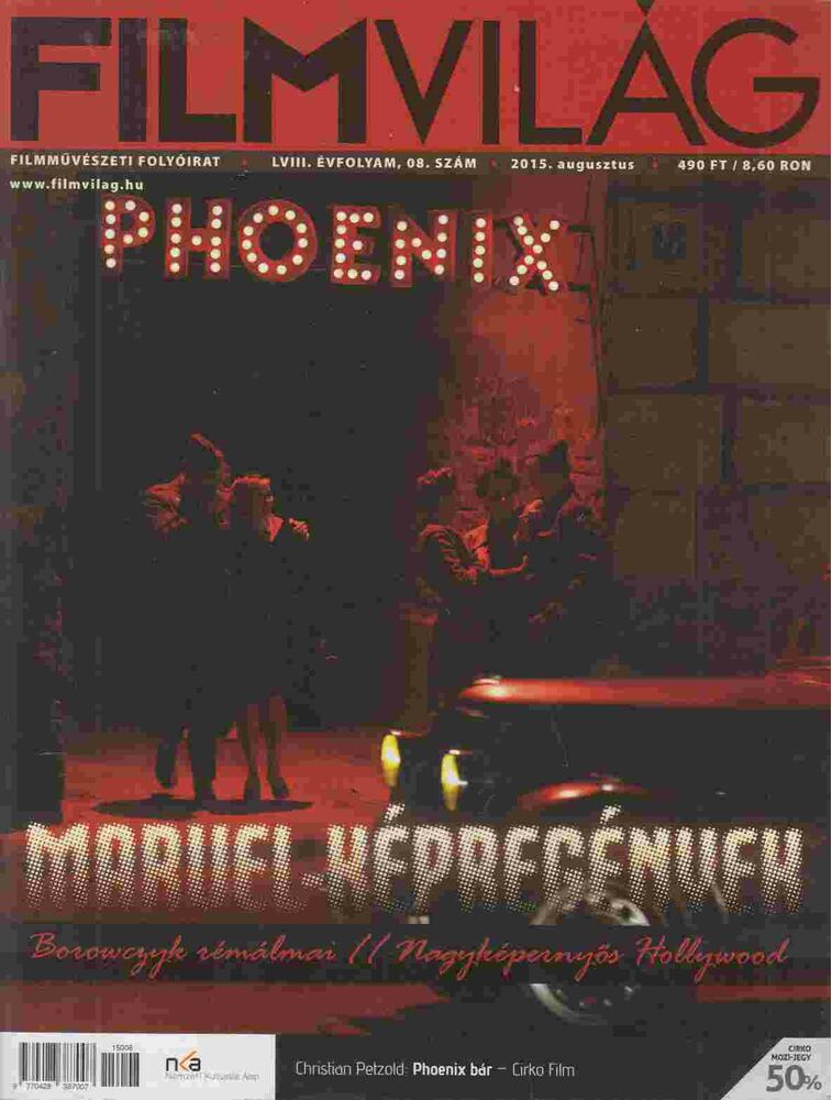 Schubert Gusztáv - Filmvilág 2015. augusztus