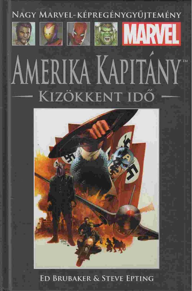 Brubaker, Ed - Amerika kapitány - kizökkent idő,  2018 antikvár könyv