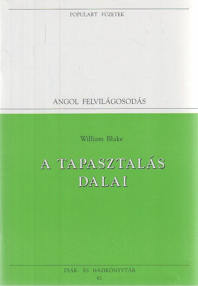Blake, William - A tapasztalás dalai