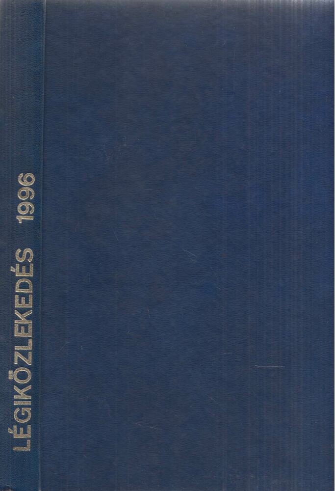  - Légiközlekedés 1996. (teljes), Budapest 1996 antikvár könyv